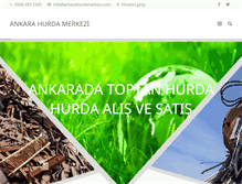 Tablet Screenshot of ankarahurdamerkezi.com